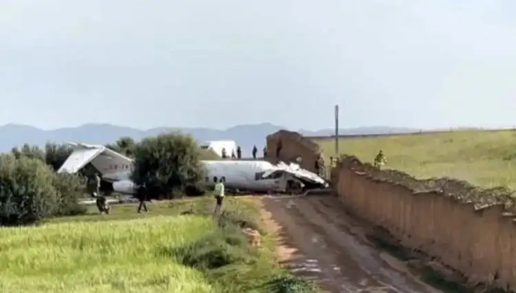 Uçağın Pistten Çıkması Sonrası Tüyler Ürperten Kaza Detayları