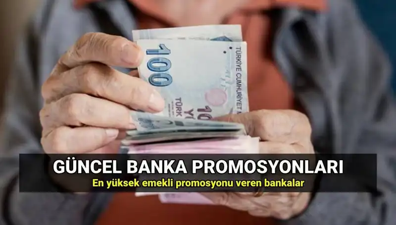 2025 Emekli Promosyonları: En Yüksek ve Düşük Tutarlar Açıklandı!