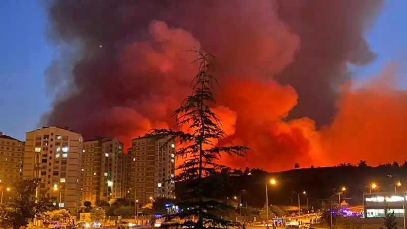 Bursa’daki Yangınlar: Şehrin Göbeğinde Yaşanan Korkunç Gelişmeler