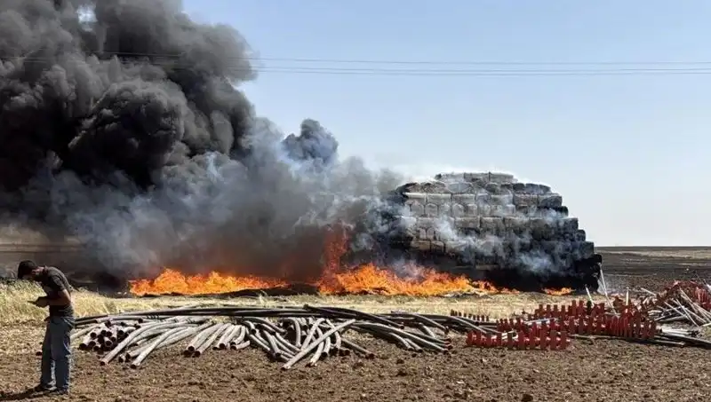 Mardin’de Anız Yangınları İle Mücadele: Doğa ve Tarım Tehlikede!