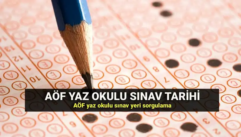 AÖF Yaz Okulu Sınavı Yerleri Açıklandı! Giriş Belgelerini Kontrol Edin