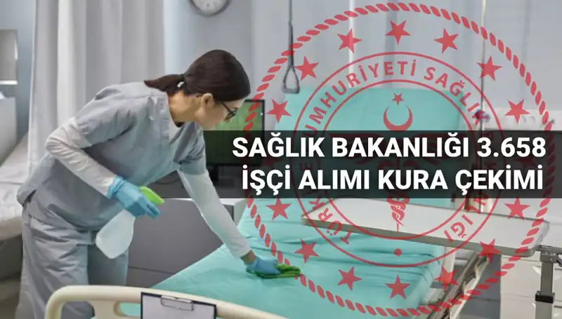 Sağlık Bakanlığı'ndan 2025 İşçi Alımı Kura Takvimi Açıklandı!