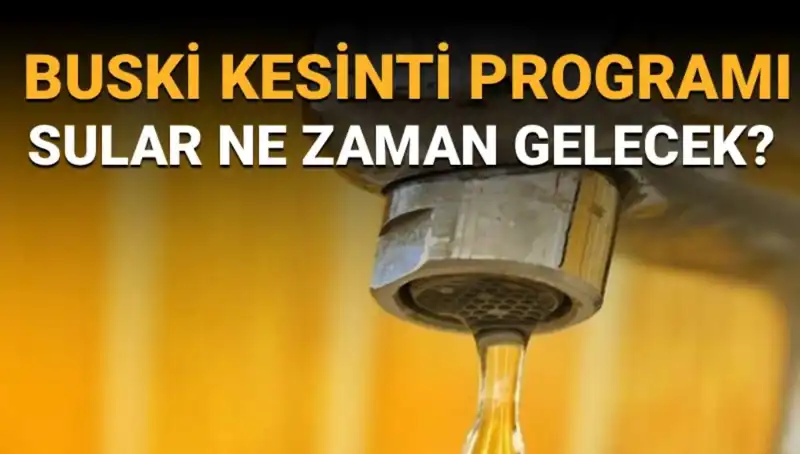 Bursa Nilüfer’de Su Kesintisi: Yeni Program Ne Zaman Uygulanacak?