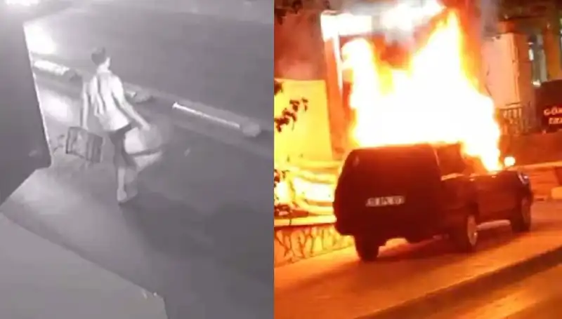 Eşinin Boşanma Kararı Sonrası Dehşet Verici İntikam: Aracını Yaktı